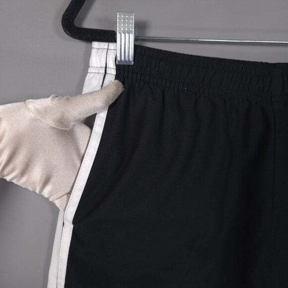 Vintage Nike Windbreaker Track Pants Women’s Drawstring‎ Slit Hem Y2K MEDIUM - Picture 7 of 11